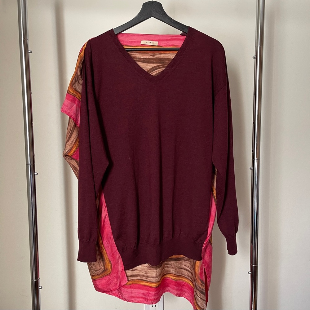 Celine | Silk & Wool Top